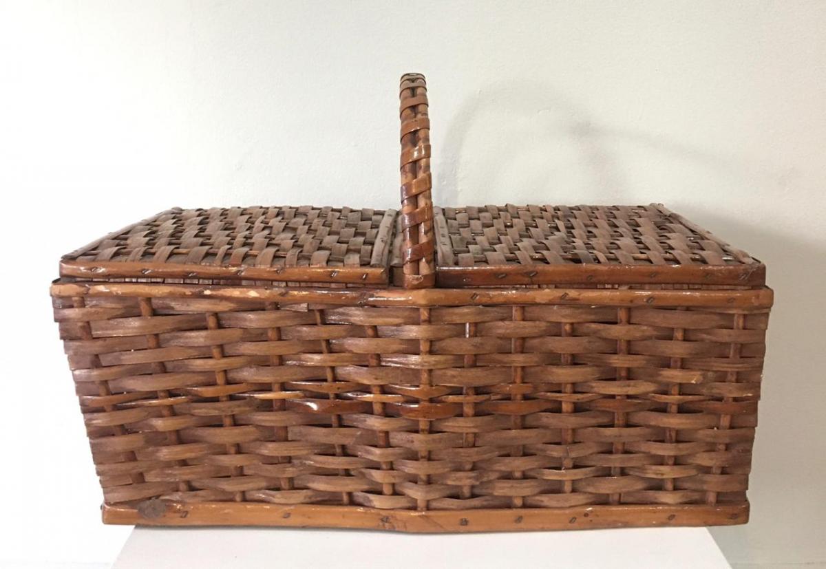 Cesto de Vime Piquenique G