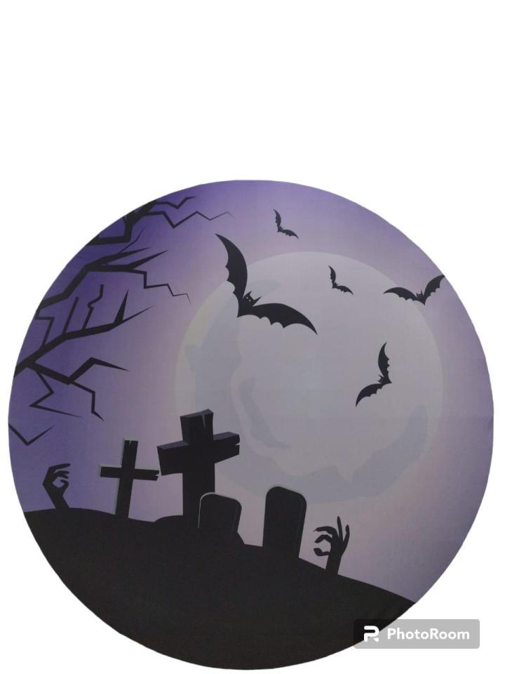Painel redondo - Halloween