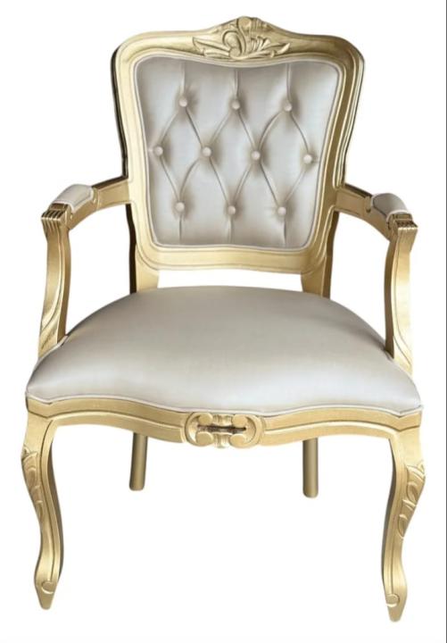 Poltrona Dourada Luís XV